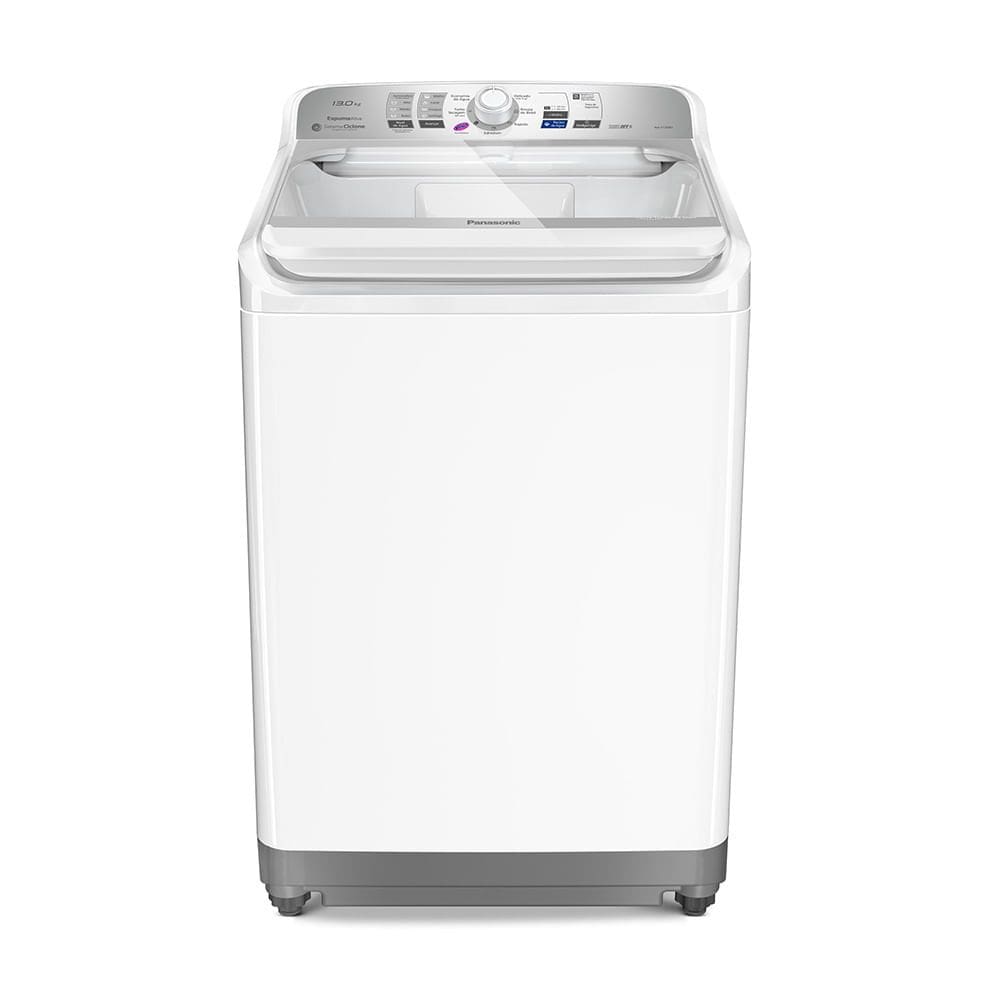Máquina de Lavar Exclusiva Panasonic Função Vanish 13kg Branca - NA-F130B1W
