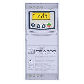 Inversor de Frequência WEG CFW300 - 220V - 1,00cv / 0,75Kw