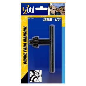 Ferramenta Chave De Mandril 13Mm Em Aço Carbono Broca 1/2