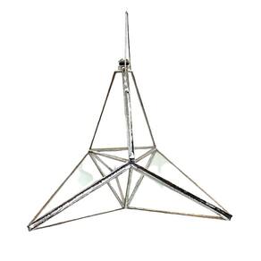 Prisma Dágua Feng Shui Estrela De 4 Pontas 12 Cm