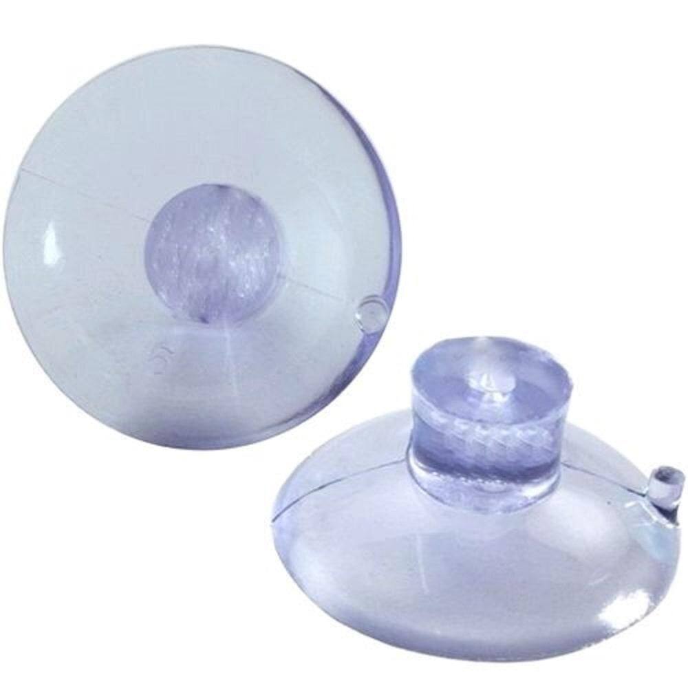 Ventosa 20Mm 2Cm De Silicone P/Vidro Acrílico Pvc 40 Peças