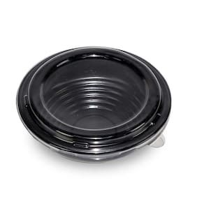 Kit 50 Embalagem Descartável Delivery Para Udon E Sopas