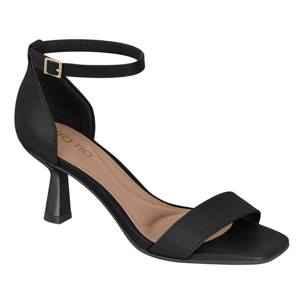 Sandália Feminina Beira Rio Salto Taça Casual Napa 8478.117