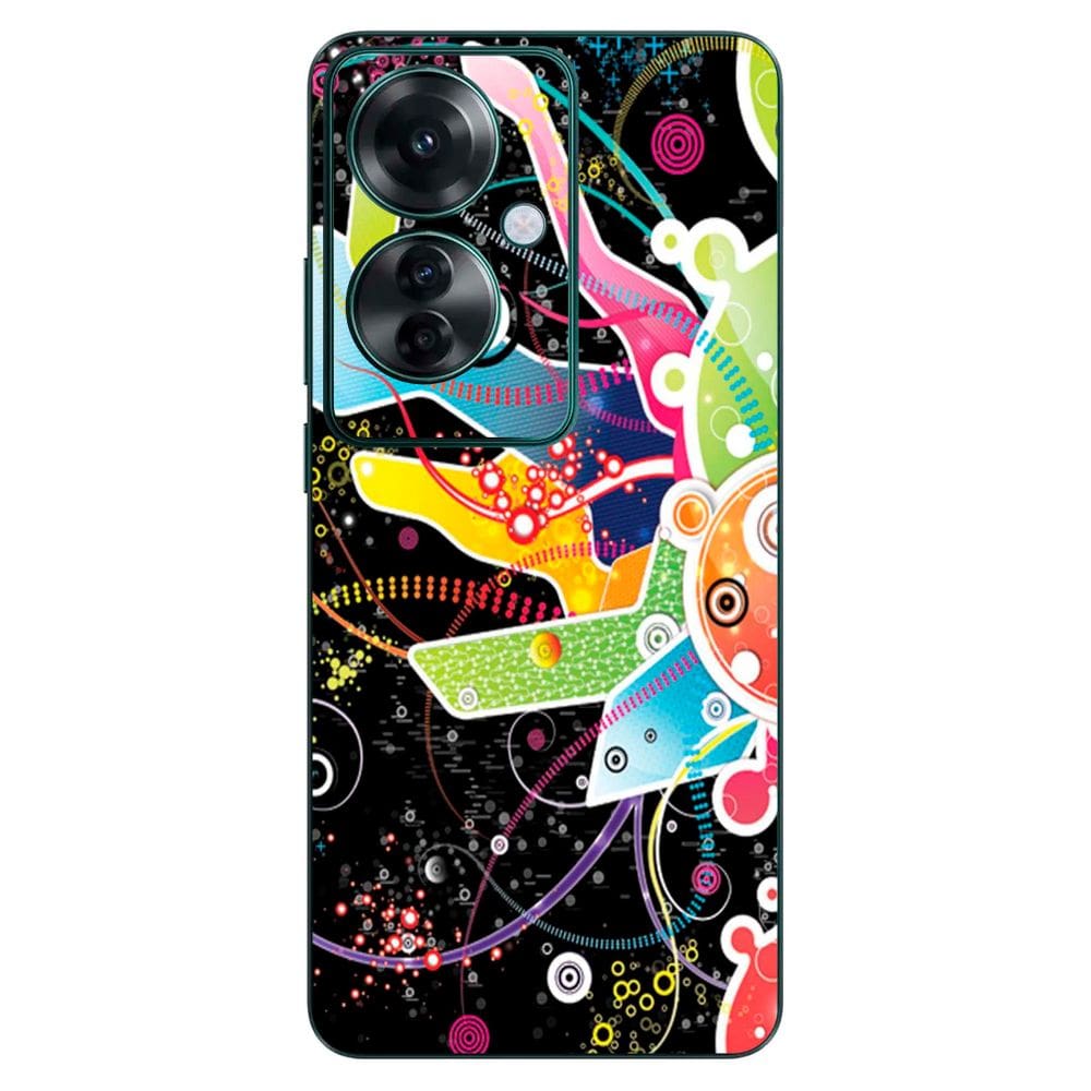 Capa Adesivo Skin058 Verso Para OPPO Reno11 F