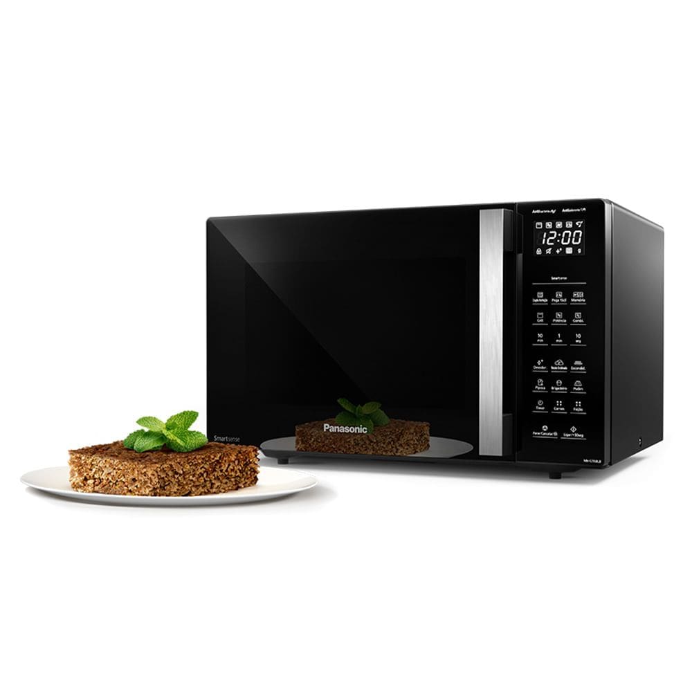 Microondas Panasonic Com SmartSense e Dupla Refeição 30L | Casas Bahia