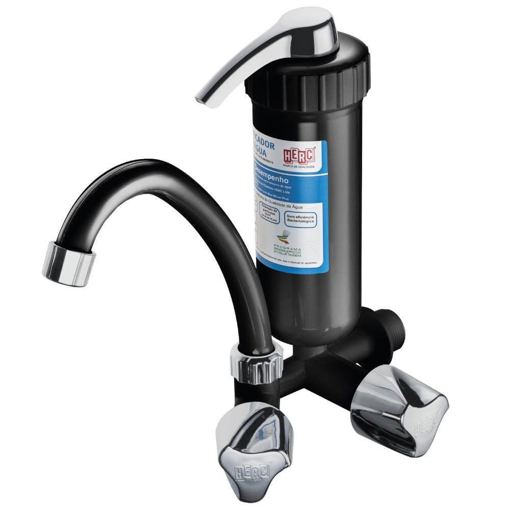 Purificador De Água Herc Abs Black
