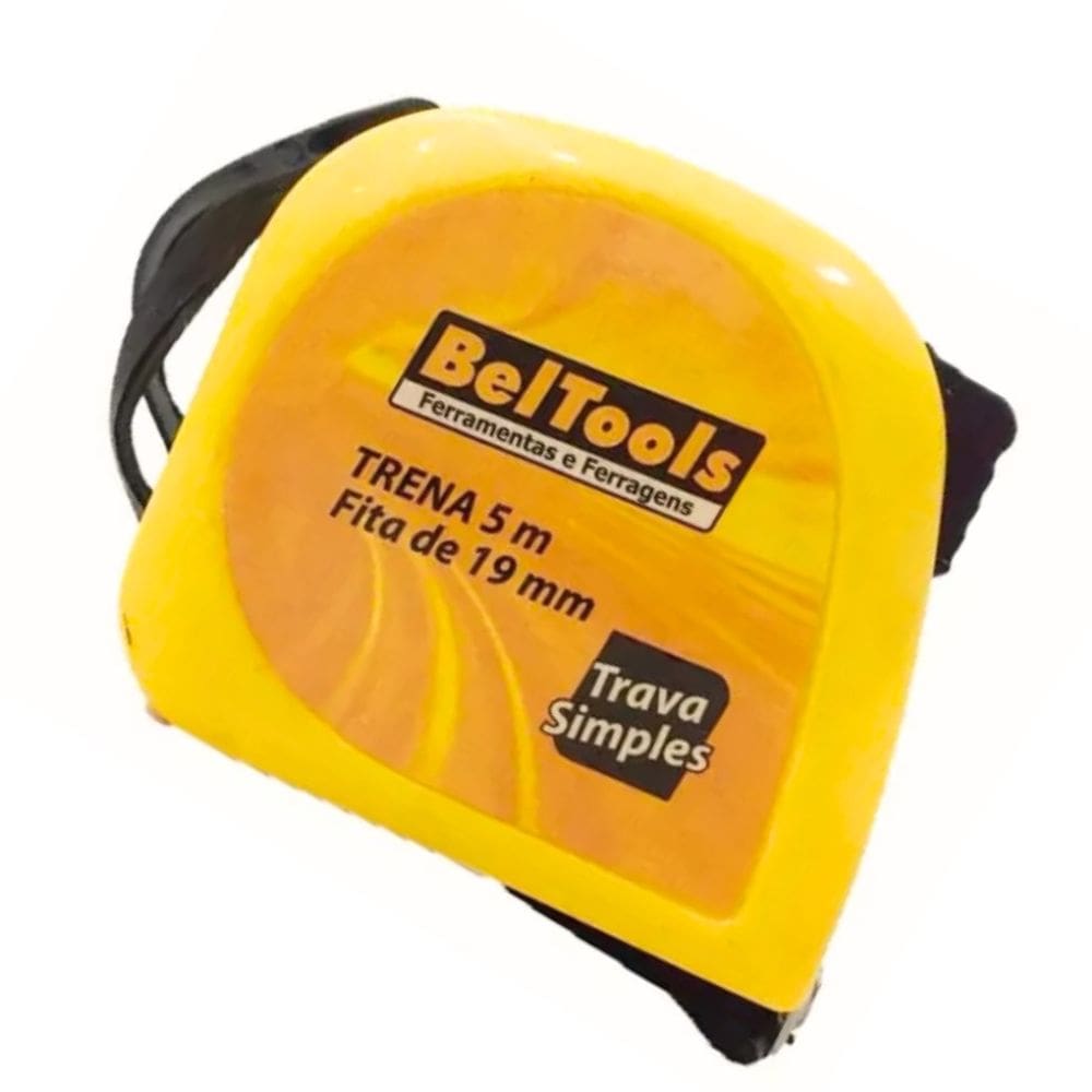 Trena Curta Simples 5m x 19mm 16ft Beltools