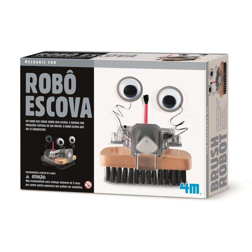 Robô Escova - 4M - Brinquedo Educativo
