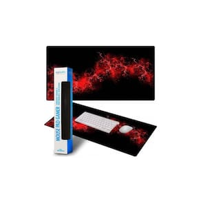 Mouse Pad Gamer 700 X 350   Raio Vermelho