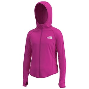 Blusa Com FPS 40 North Face Amphibius Sun Meninas Purple