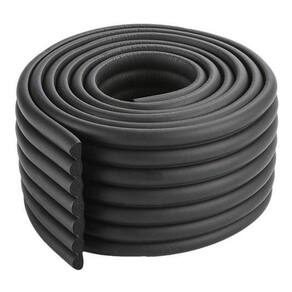 Protetor Quina Tiras Fita Canto 2M Preto - Espuma Densidade