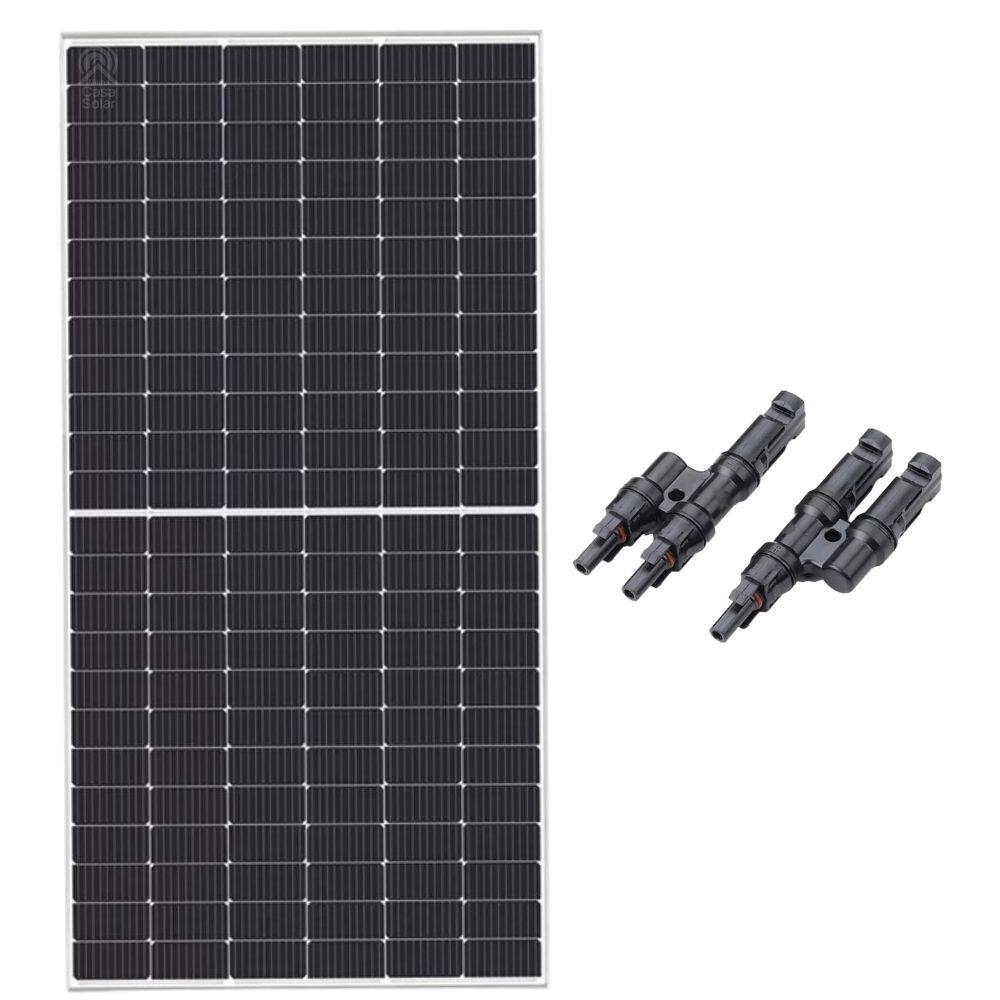Kit Painel Solar 550W Canadian com Conector MC4y e Cabos