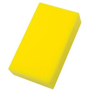 Bloco de Espuma Poliéster Compel 2001 22x13x06cm Amarelo