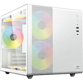 Gabinete Gamer C3TECH Aquarius MT-G710 sem FANS Branco