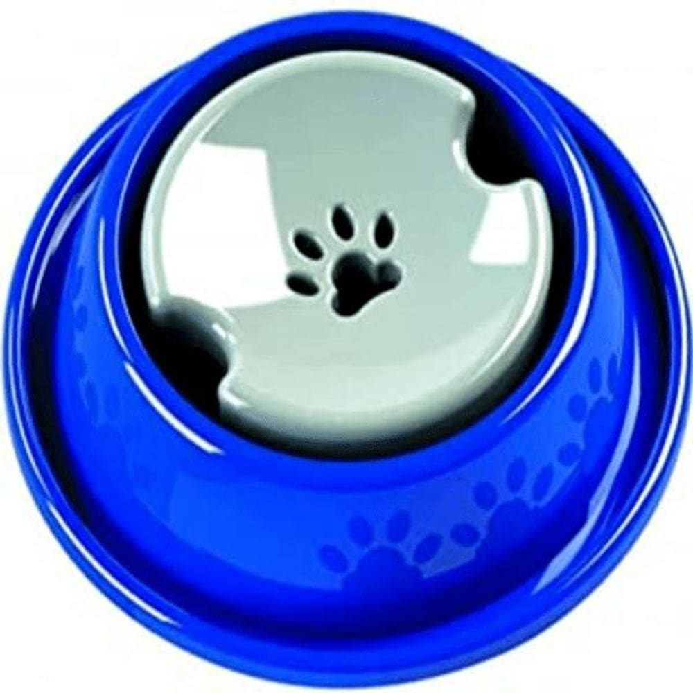 Bebedouro Pelos Longos Azul 4 Em 1