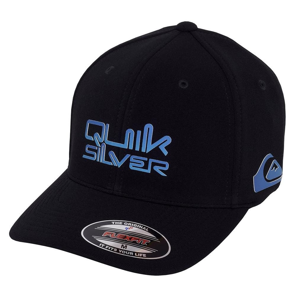 Boné Quiksilver Aba Curva Gradient Broken Type SM25 Black