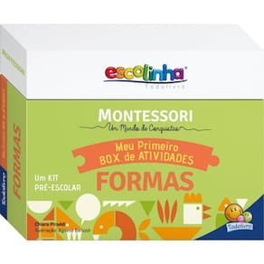 Livro Escolinha Montessori - Meu Primeiro Box De Atividades