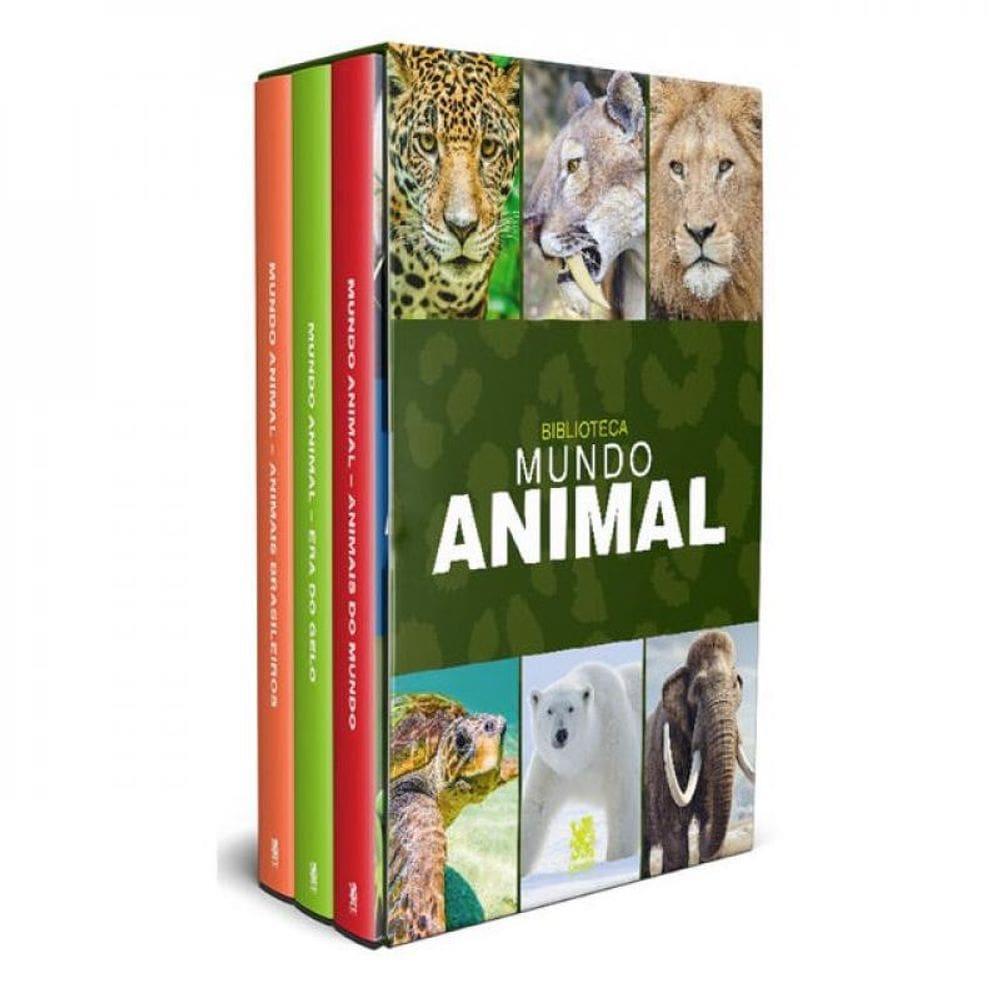 Biblioteca Mundo Animal - Box Com 3 Livros