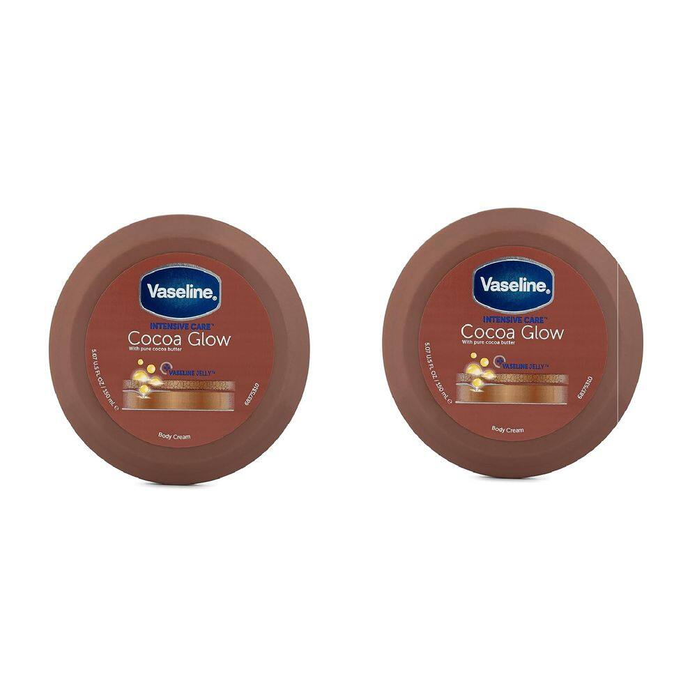 Vaselina Creme Corporal Manteiga De Cacau Kit Com 2