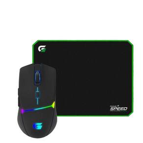 Kit Gamer Mouse Crusader Mouse Pad Mpg 101 Verde Fortrek