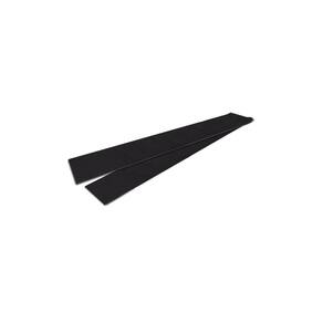 Adesivo Coluna Peugeot 206/207 Kit 2 Tiras Preto