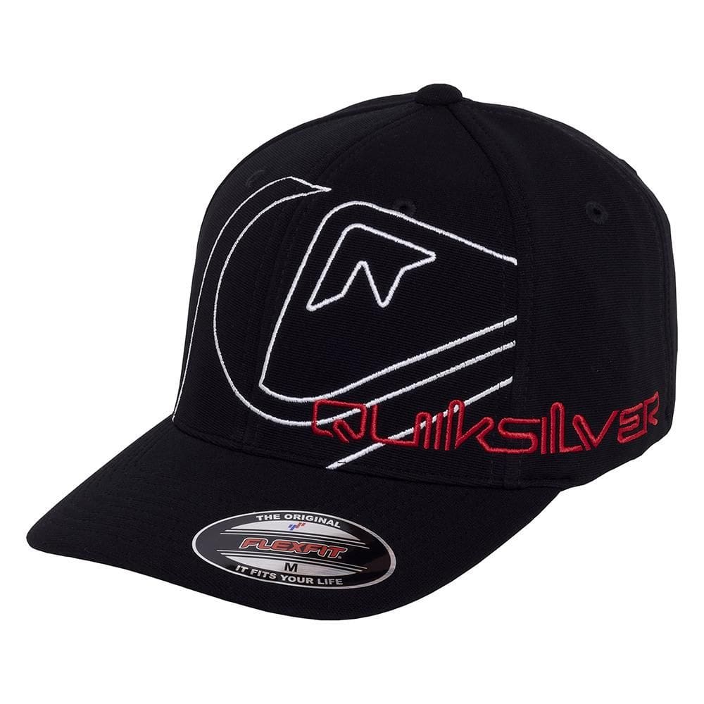 Boné Quiksilver Aba Curva Emb Side Omni SM25 Preto