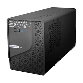 No-Break 600Va Sms Lite - Semi Senoidal - 4 Tomadas - Preto