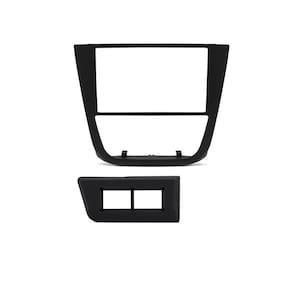 Moldura DVD 2Din VW Gol Voyage G5 + Moldura dos Botões Preto