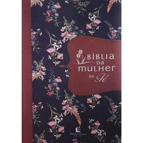 Bíblia Da Mulher De Fé - Tecido