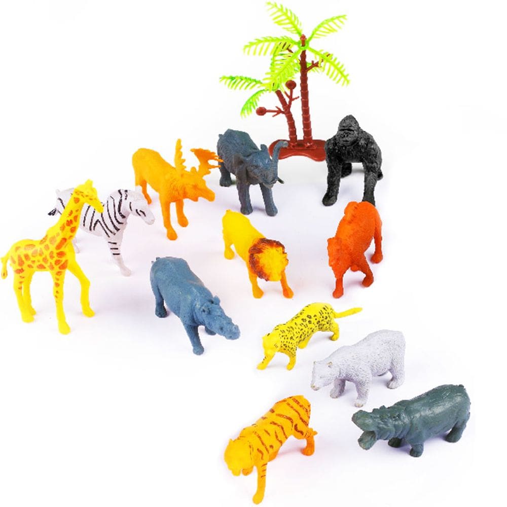 Animais Selvagens Pintura Especial Com 12