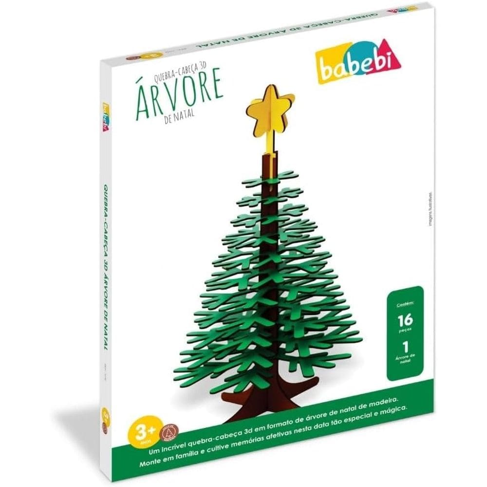 Quebra Cabeça Árvore de Natal