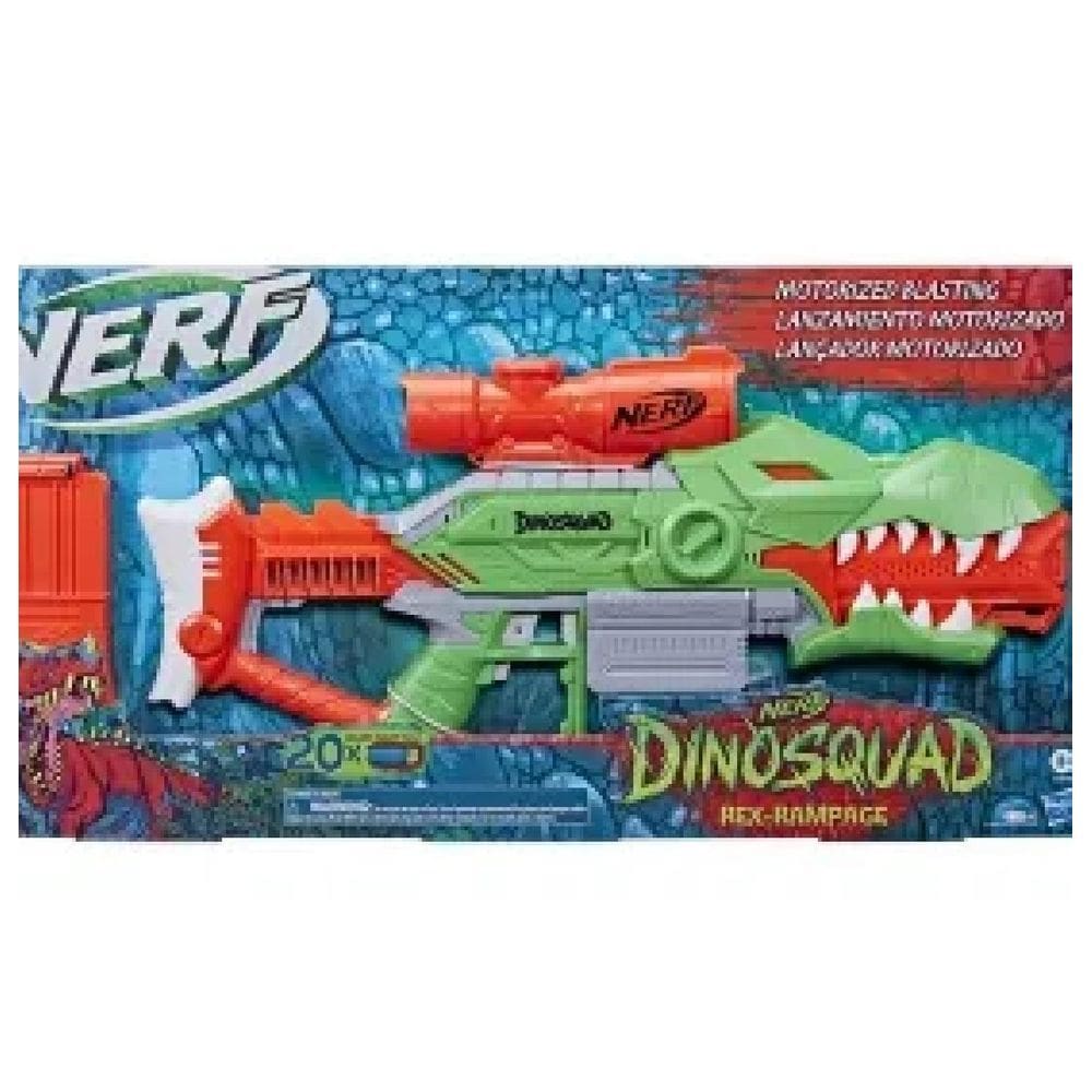 Nerf Dinosquad Rex-Rampage 20 Dardos Hasbro F0808