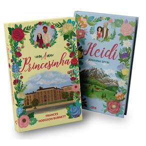 Combo Heidi + A Princesinha: Edição de luxo: Capa dura e fitilho;