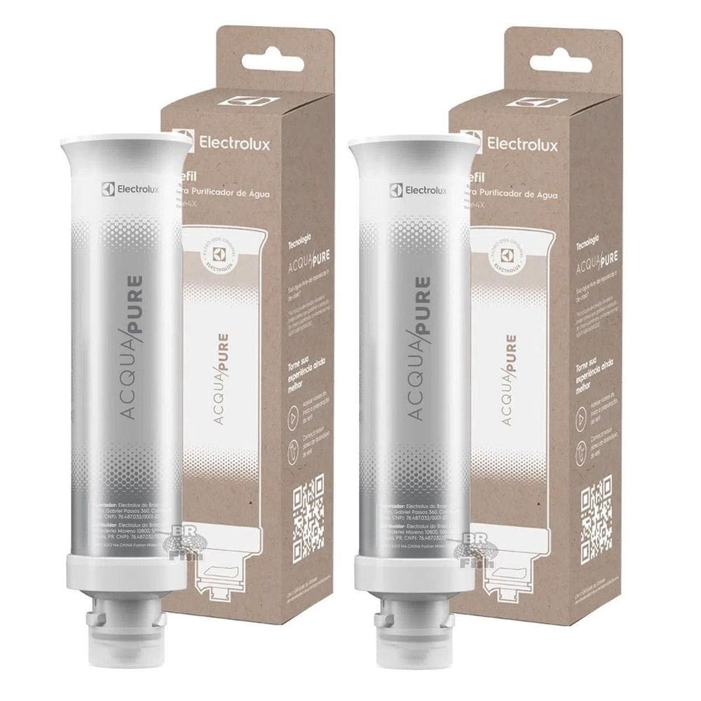 Kit 2 Refil Água Electrolux Acqua Pure Pe12A/B/G/V