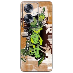 Capa Adesivo Skin072 Verso Para OPPO A79 5G