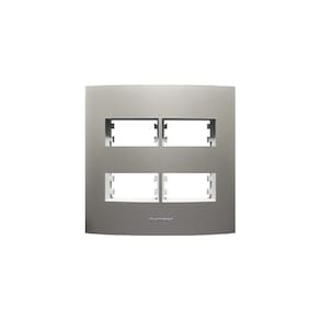 Placa 4X4 4 Módulos Inova Pro Class Titanium 85581 Alumbra