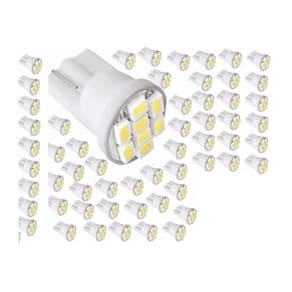 20 Leds Carro Moto 8 Led T10 Pingo Cg Titan Fan Xr Biz Ybr
