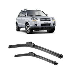 Kit Palheta Limpador Para-Brisa Dianteiro Tucson 2004 À 2016