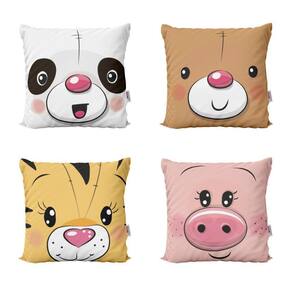 Capas De Almofadas Infantil Decorativas Animais E Bichos