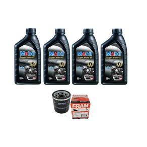 Óleo 4T Mobil 20W50 + 1 Filtro Fram Ph 6018 Suzuki 4L