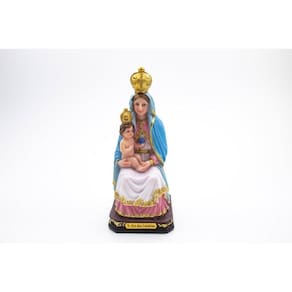 Imagem Nossa Senhora Das Candeias Importada Resina 15 Cm