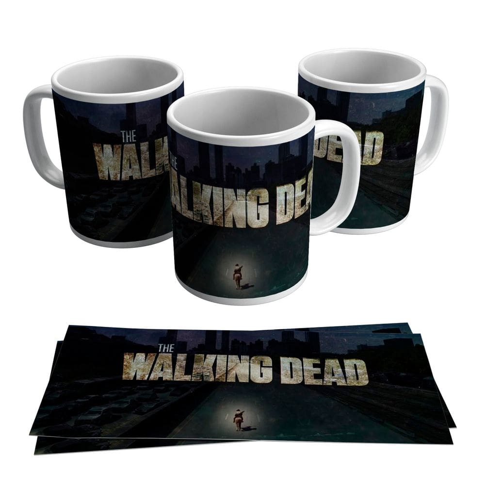 Caneca Personalizada The Walking Dead Série Zumbi 325ml