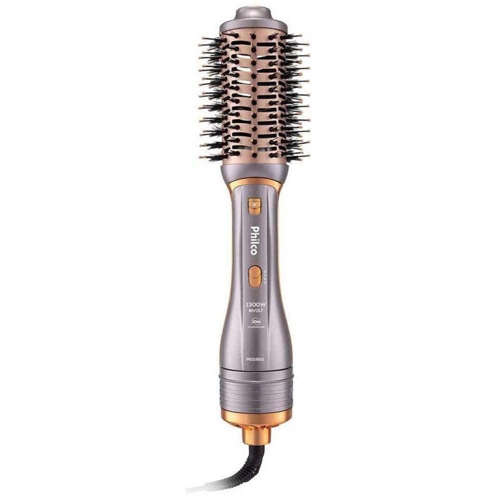 Escova Secadora Philco Multifunções 1300W Pes19Sg - Bivolt