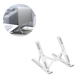 Suporte Em Metal Alumínio Para Notebook Portátil Regulável