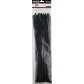 100 Abraçadeira Nylon Preta Enforca Gato 250X4,8Mm Starfer