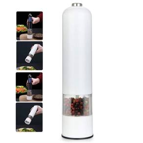 Moedor Eletrico Tempero Pimenta Sal Condimento Cozinha Canela Cardamomo Automatico Triturador Preparo Receita Refeiçao