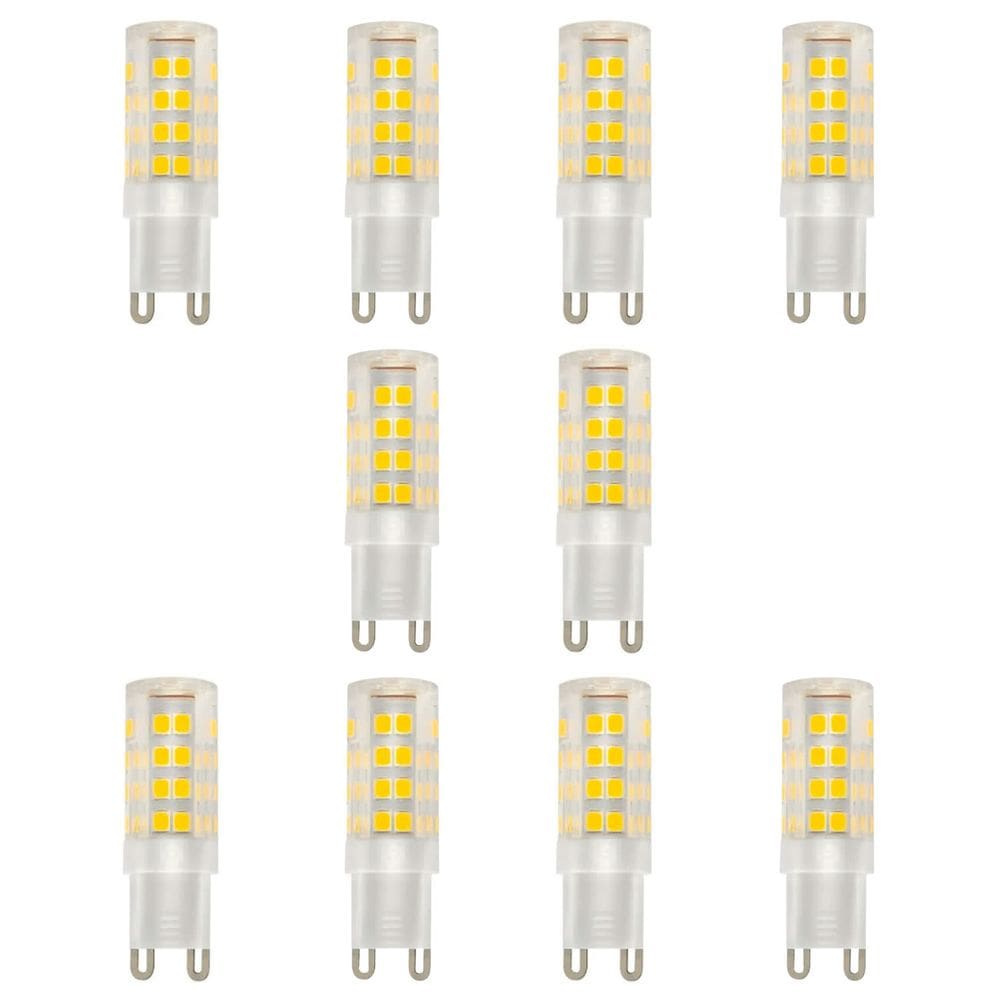 Kit 10 Lâmpada Led G9 Halopin 5w 3000k Bivolt
