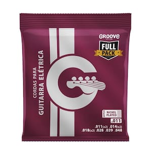 Encordoamento Groove Guitarra Gfp2X Full Package 11/48
