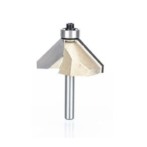 Fresa Chanfro 45 Graus Com Dois Cortadores 6Mm X 3/8 Widea