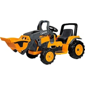 Trator Eletrico Peg Perego John Deere Construction Loader 12V